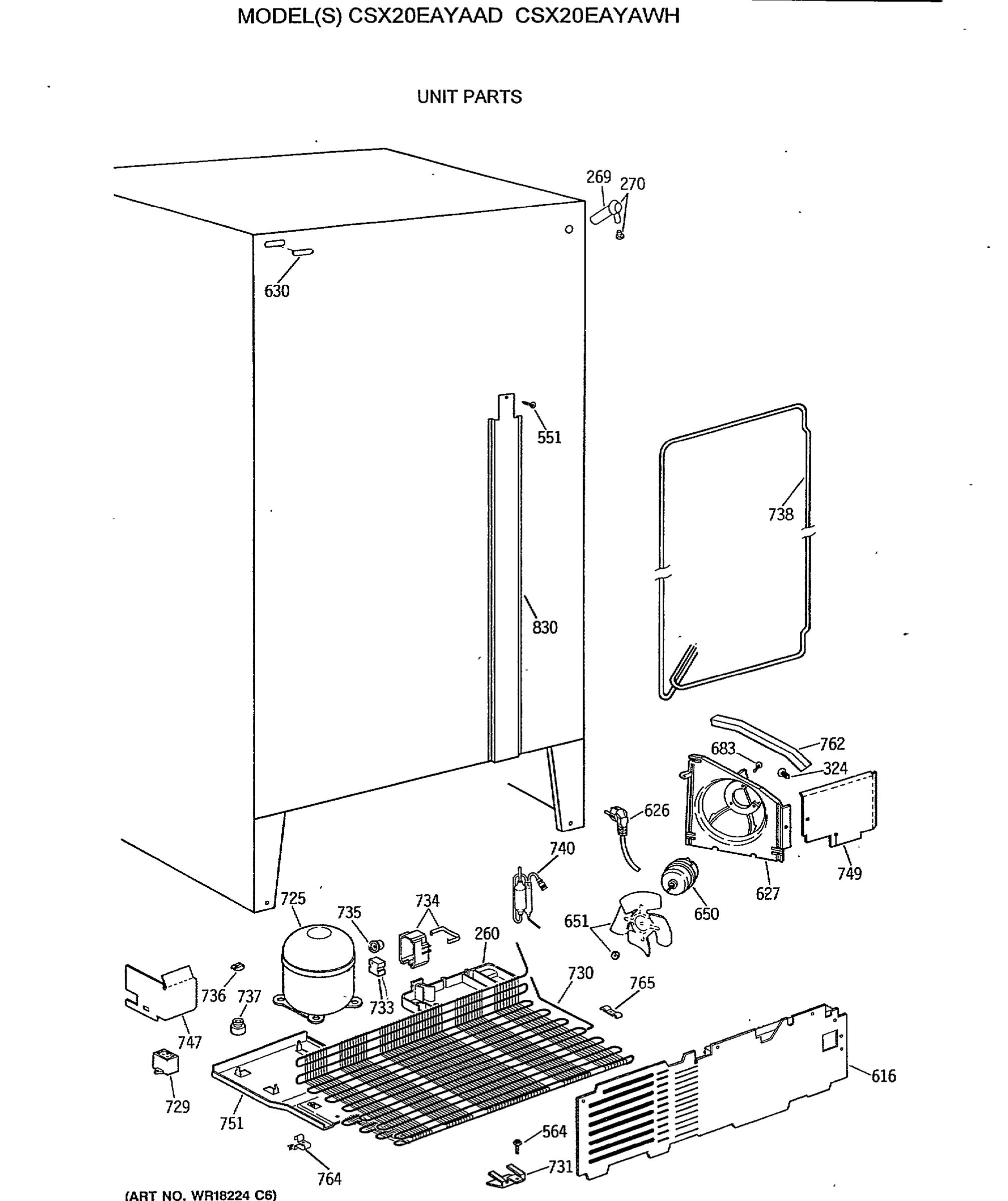 UNIT PARTS