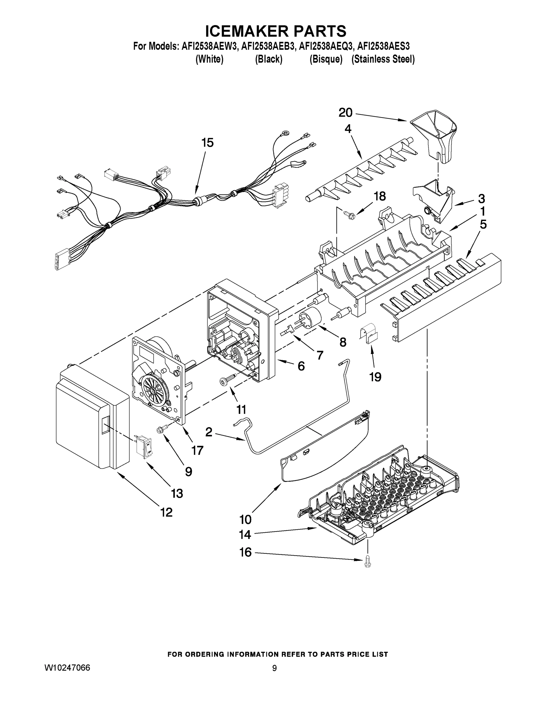 05 - ICEMAKER PARTS