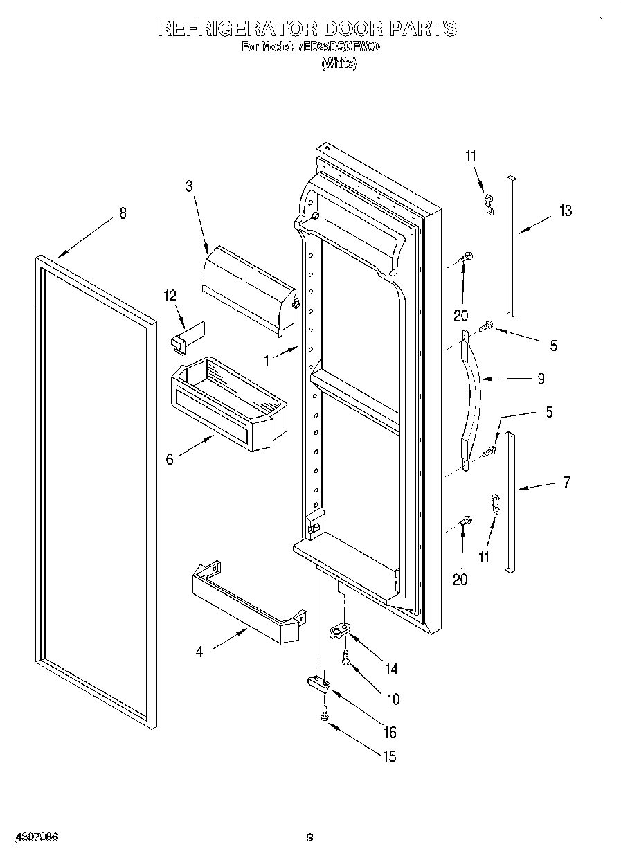 06 - REFRIGERATOR DOOR