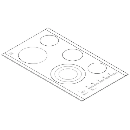 5304507323 Frigidaire Main Top Assembly