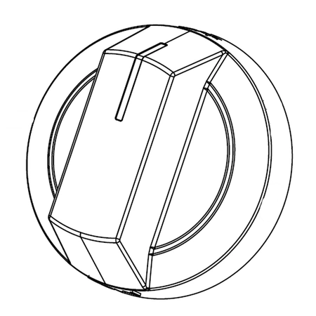 DG64-00981A Samsung Main Knob