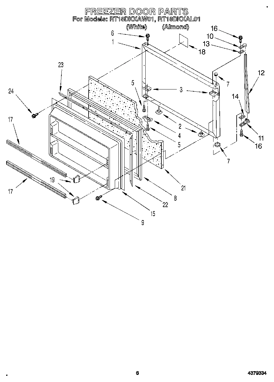 05 - FREEZER DOOR