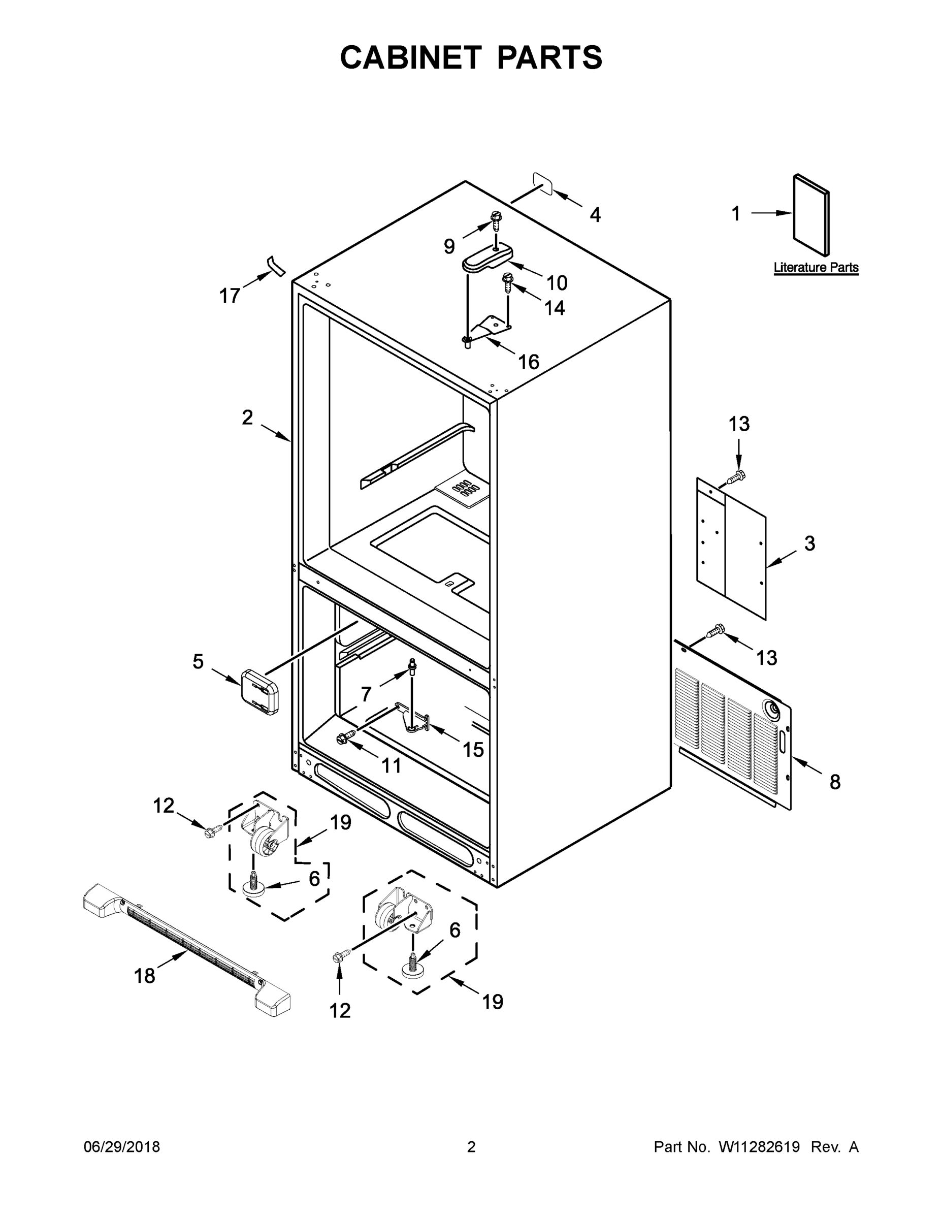 02 - CABINET PARTS