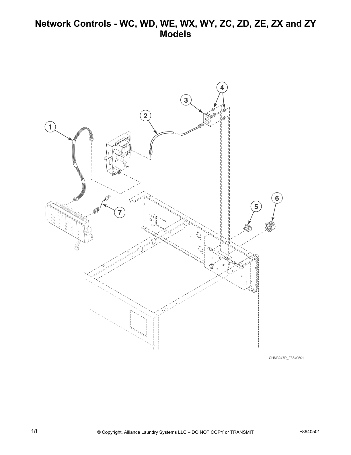 Network Controls - WC, WD, WE, WX, WY, ZC, ZD, ZE, ZX and ZY
Models