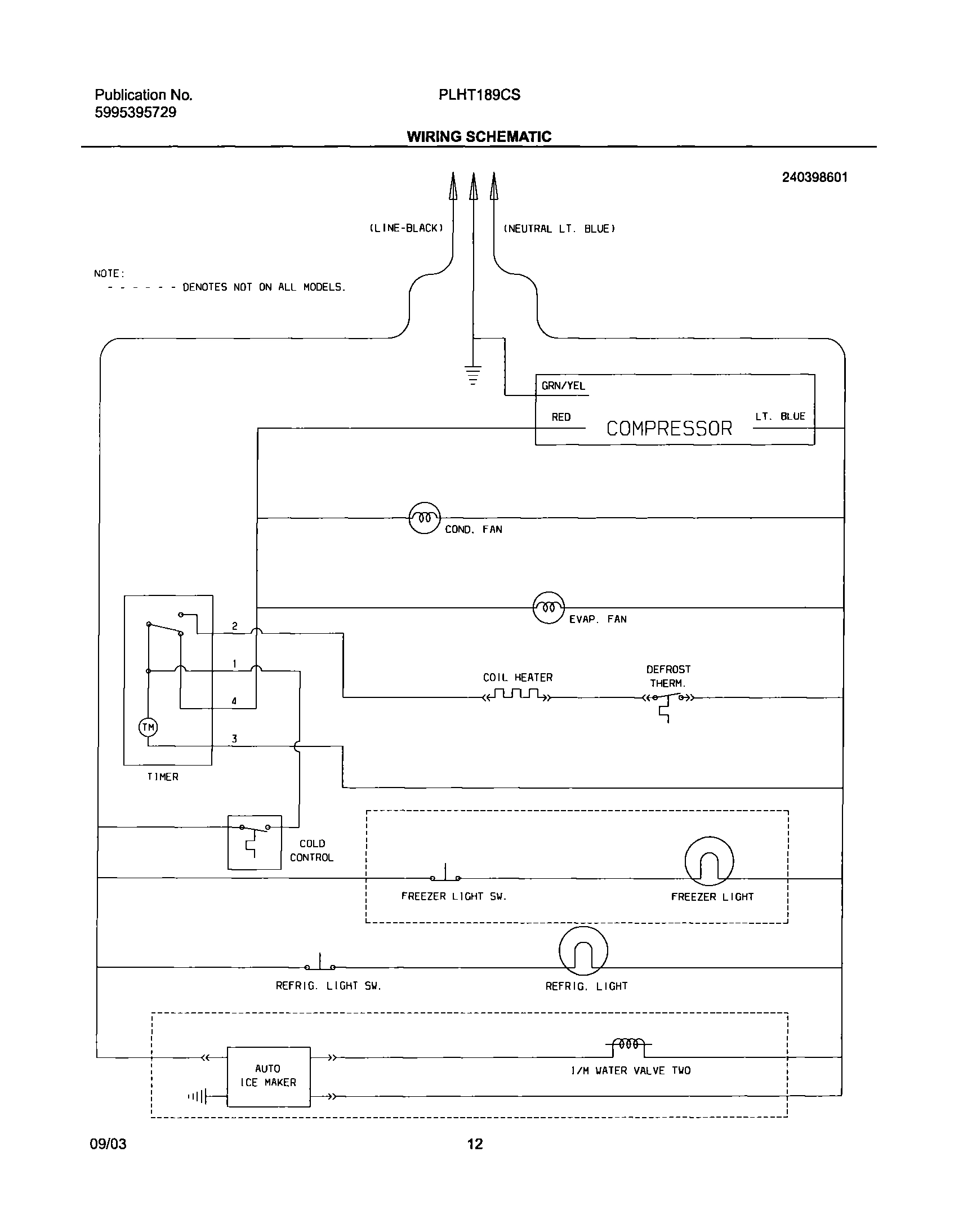 12 - WIRING SCHEMATIC