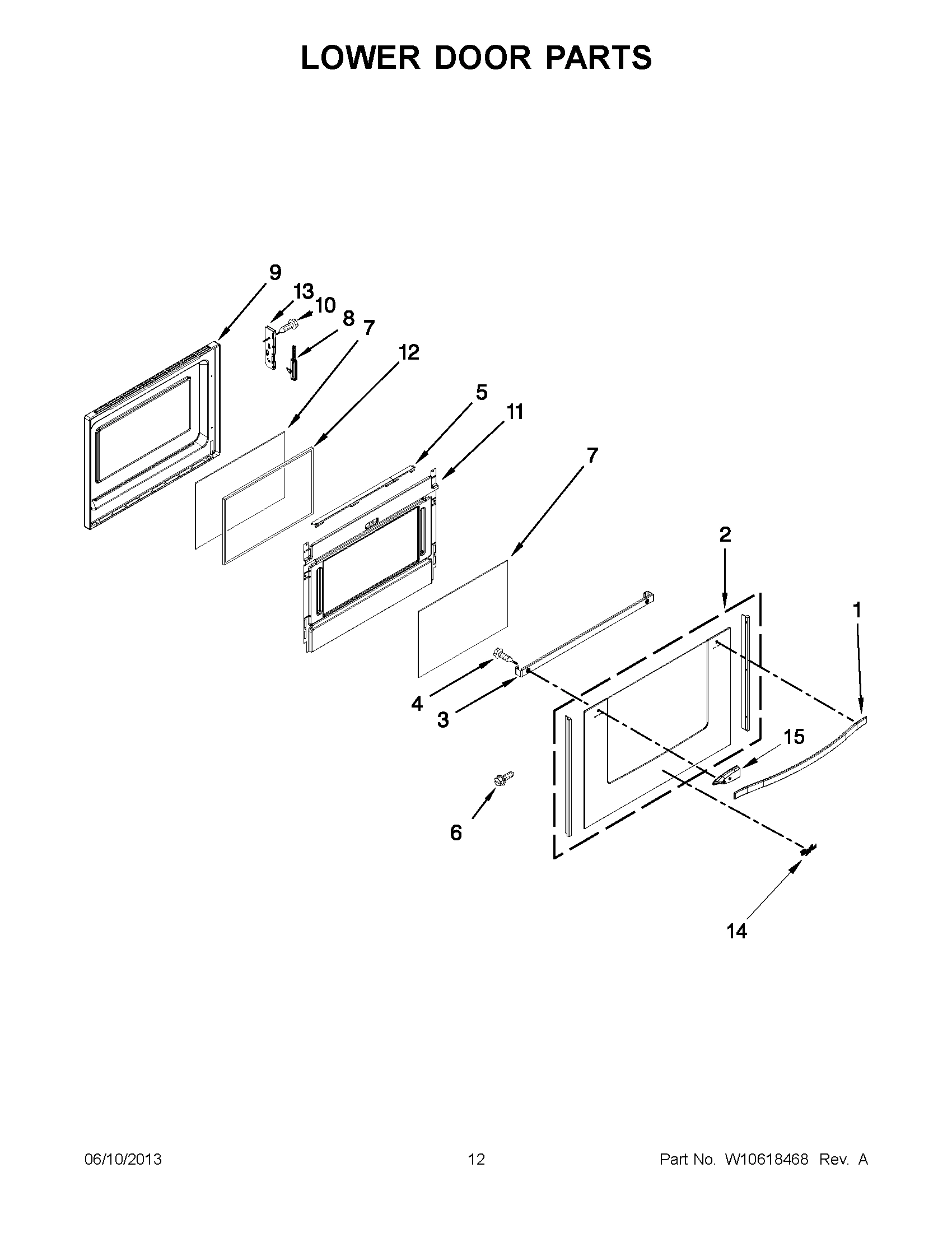 06 - LOWER DOOR PARTS