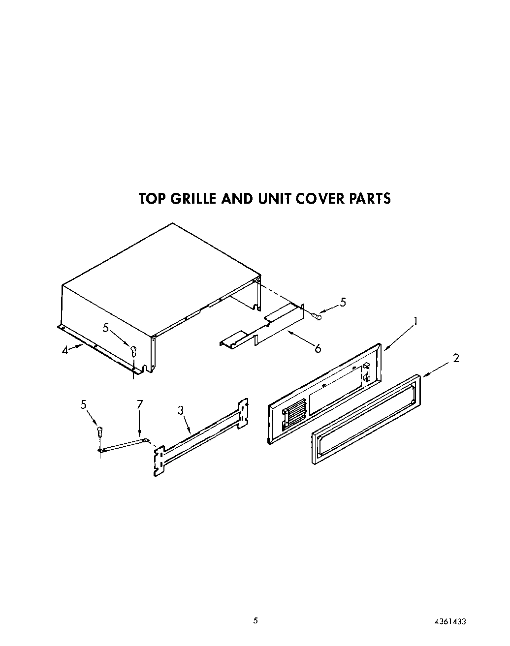 03 - TOP GRILLE AND UNIT COVER
