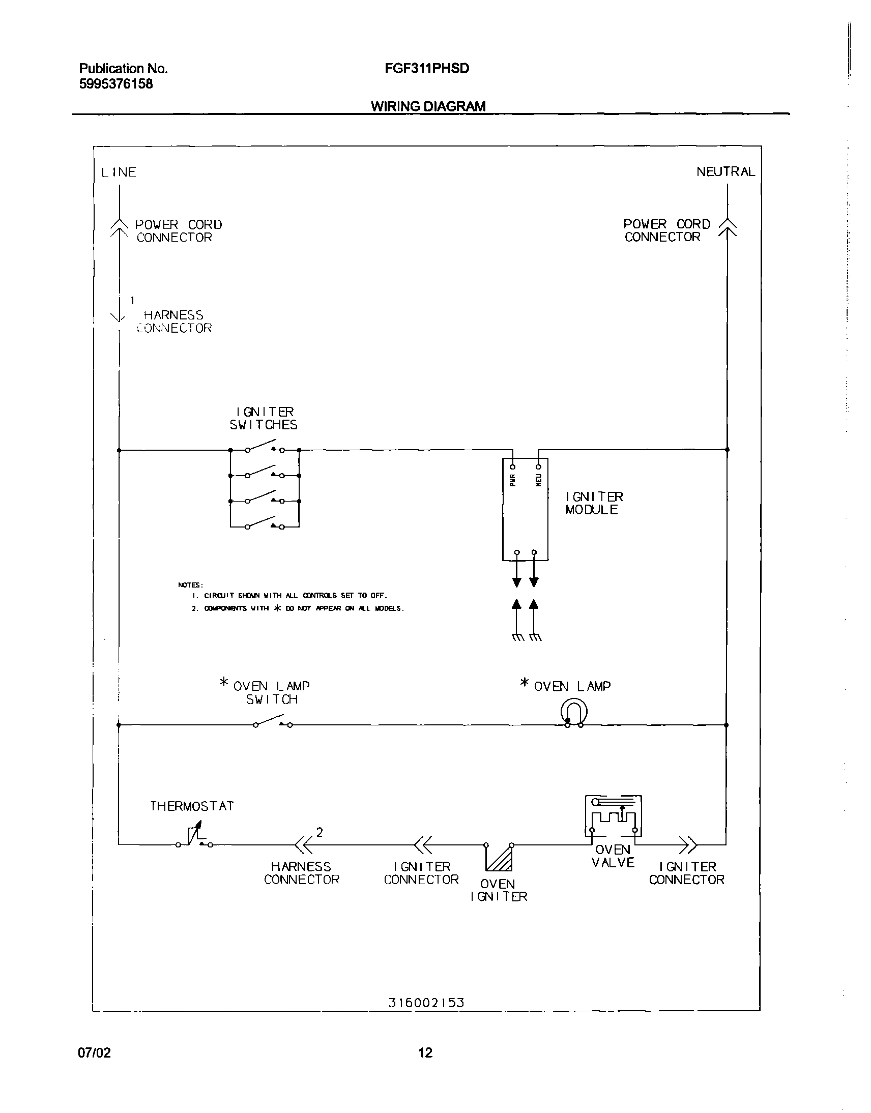 12 - WIRING DIAGRAM