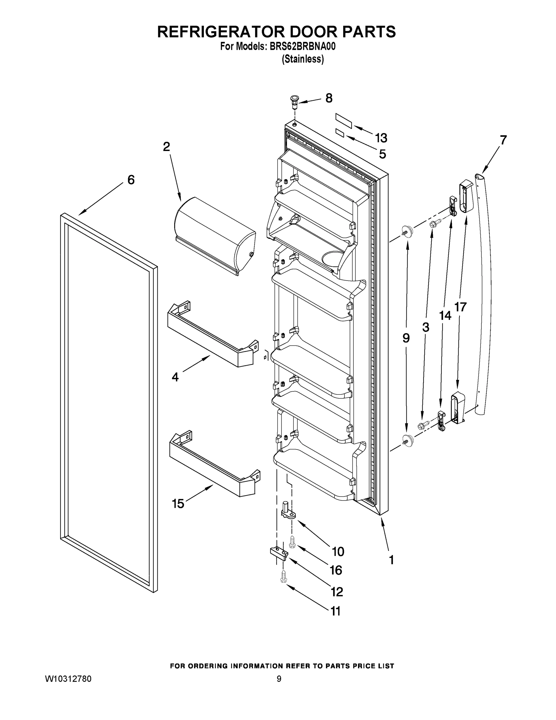 06 - REFRIGERATOR DOOR PARTS