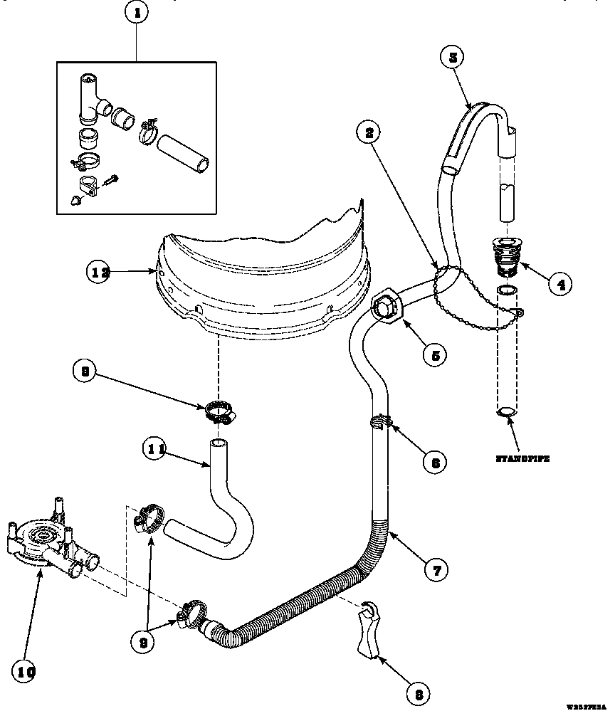 06 - DRAIN HOSE AND SIPHON BREAK
