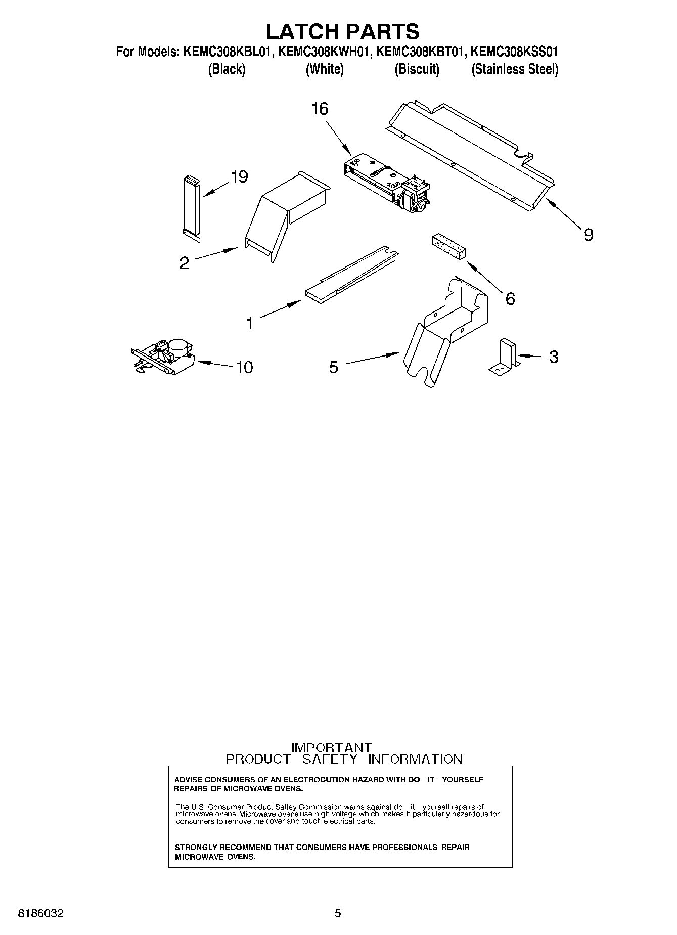04 - LATCH PARTS