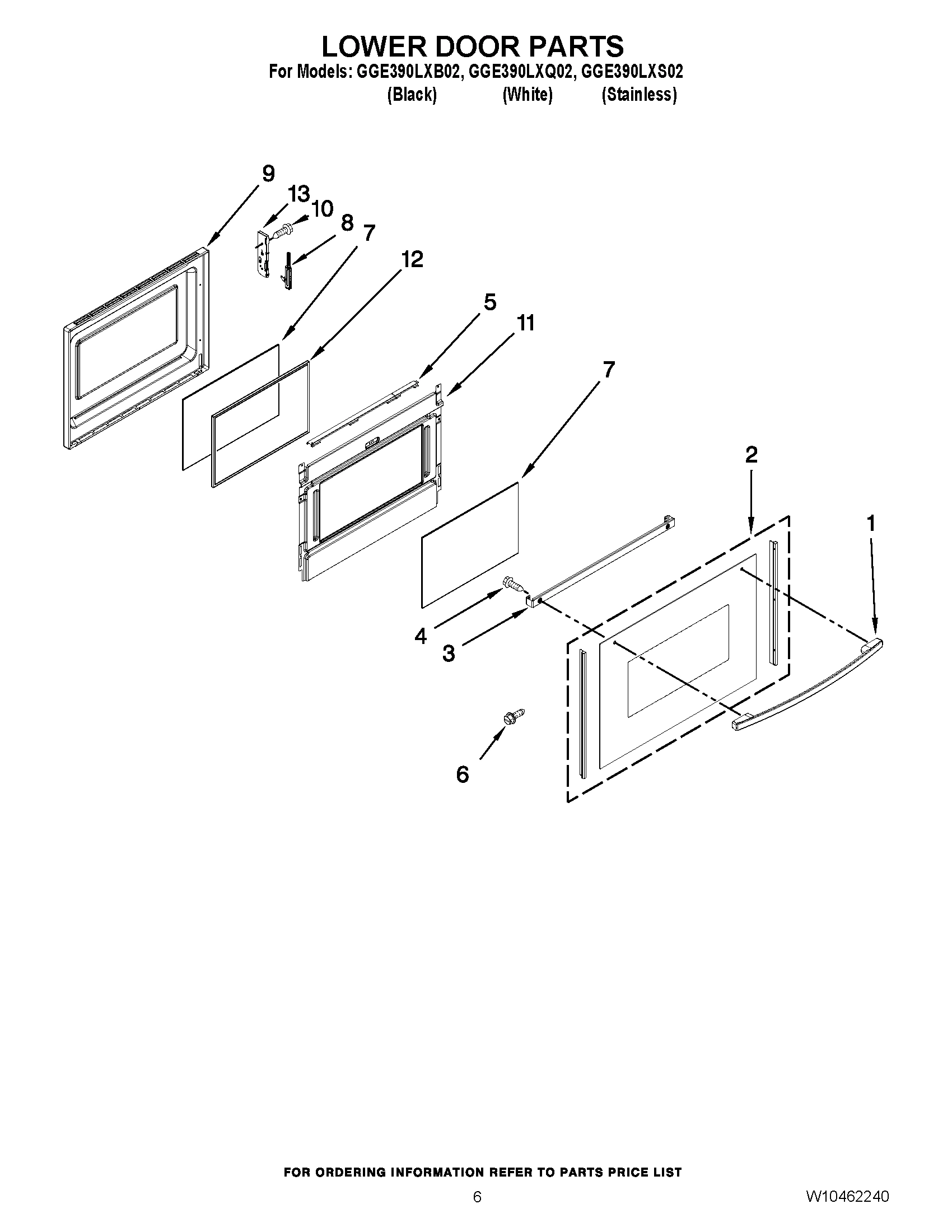 05 - LOWER DOOR PARTS