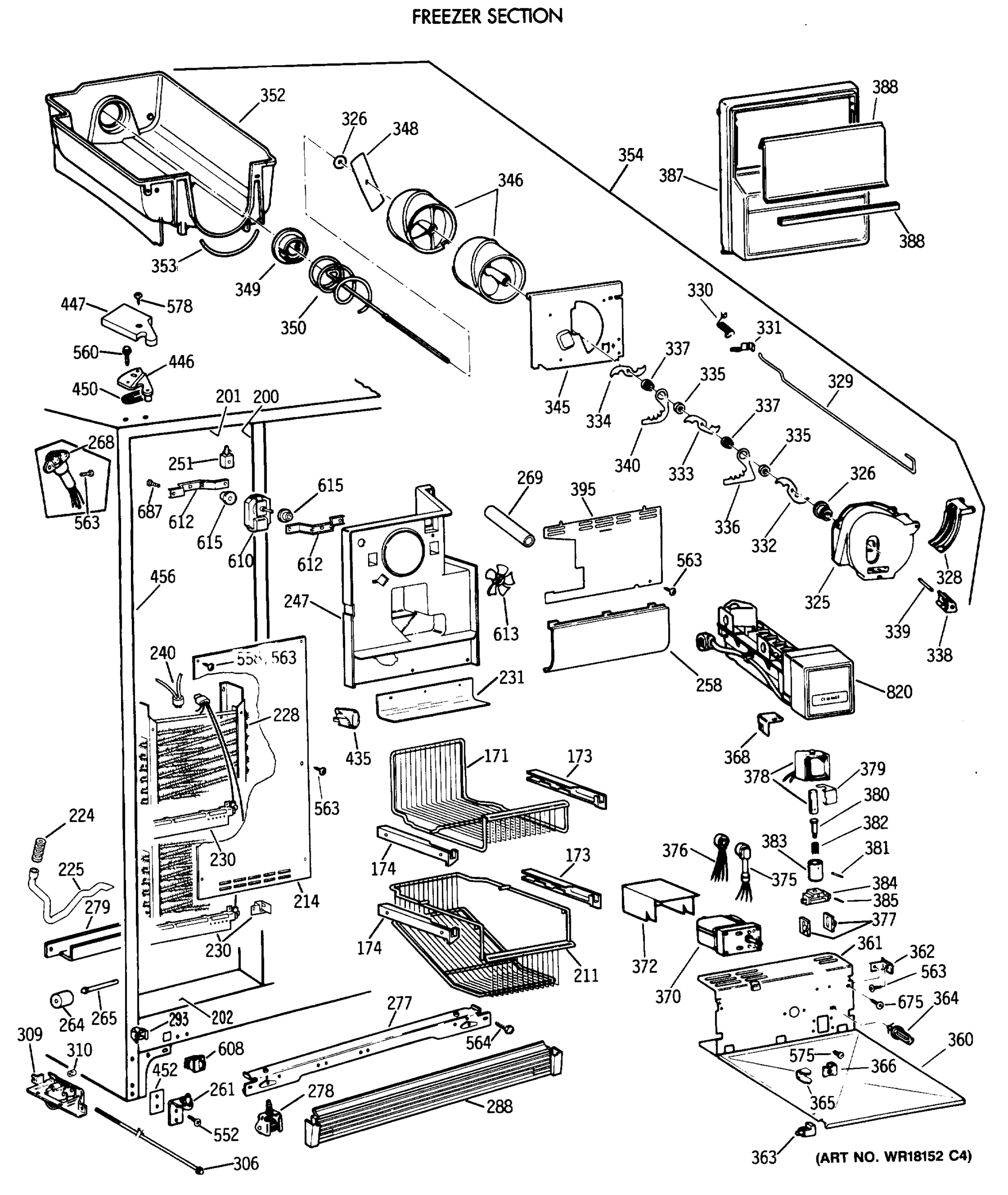 FREEZER SECTION