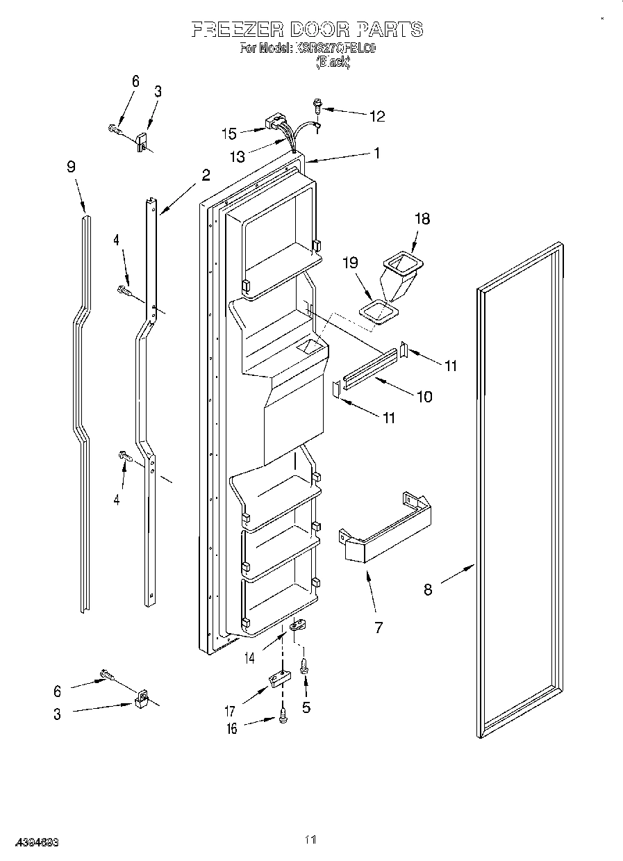07 - FREEZER DOOR