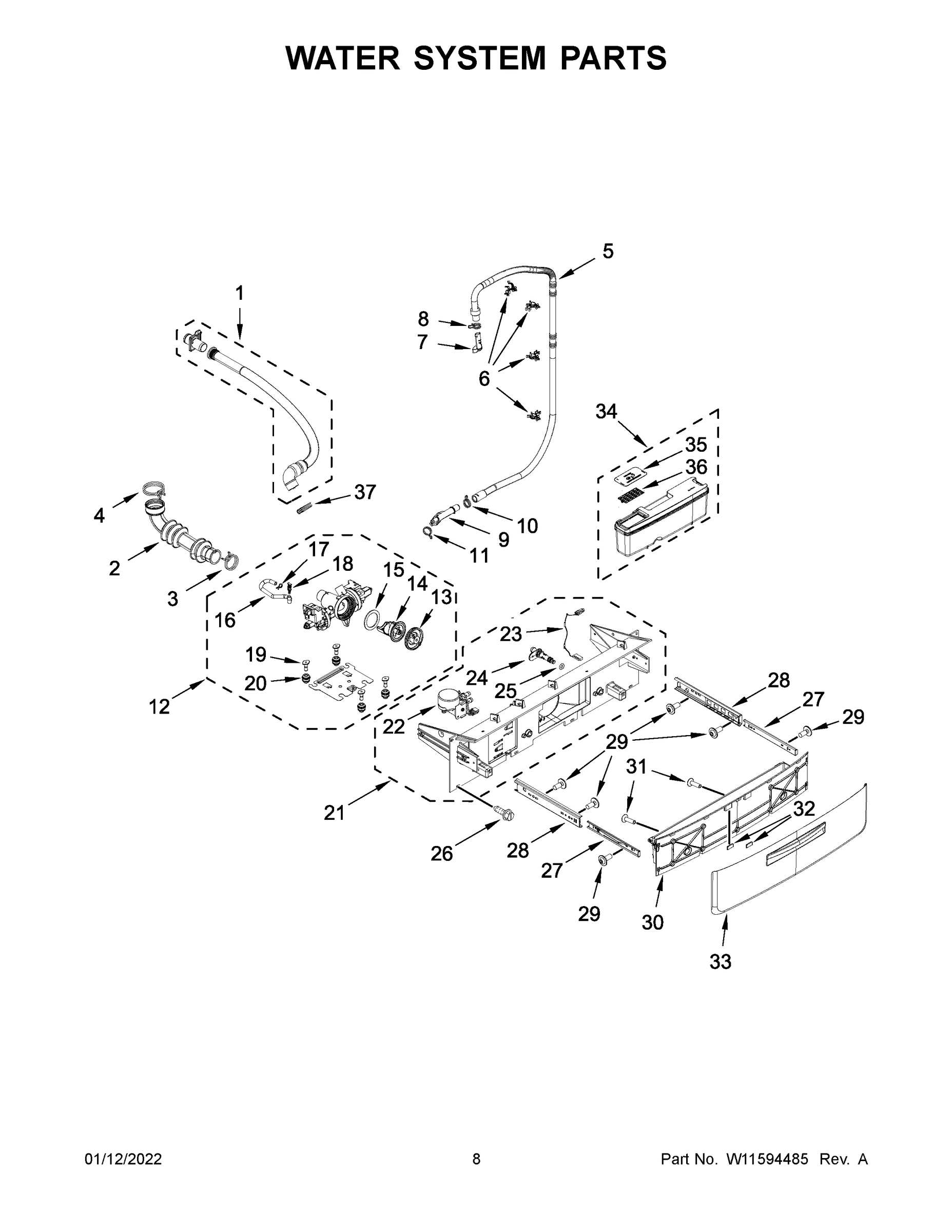 05 - WATER SYSTEM PARTS