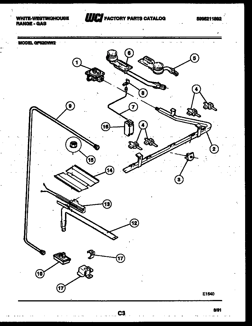 06 - BURNER, MANIFOLD AND GAS CONTROL