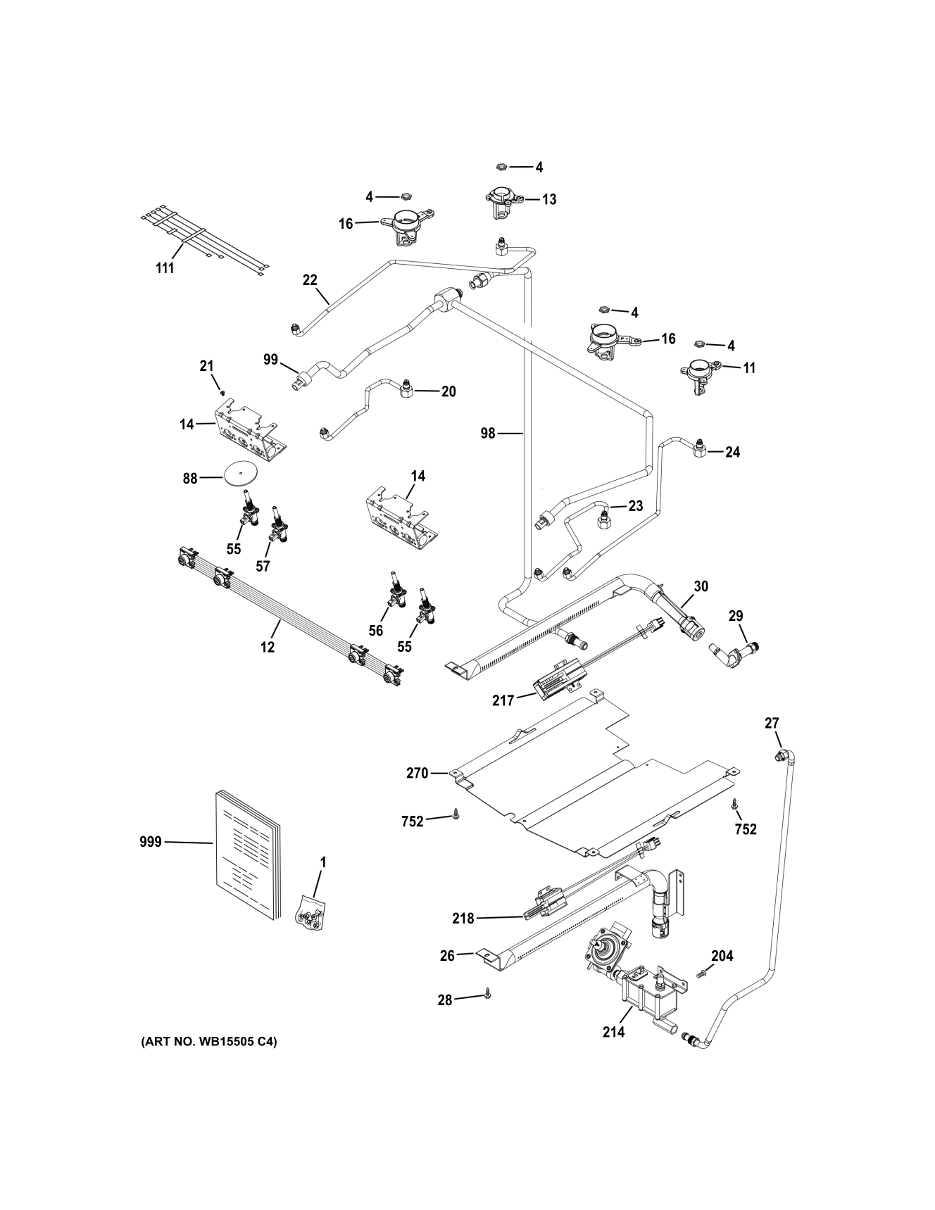 GAS & BURNER PARTS
