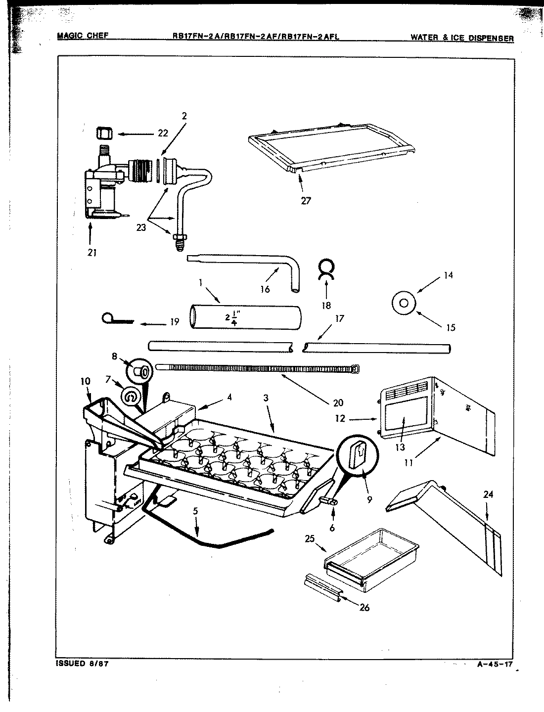 05 - WATER & ICE DISPENSER