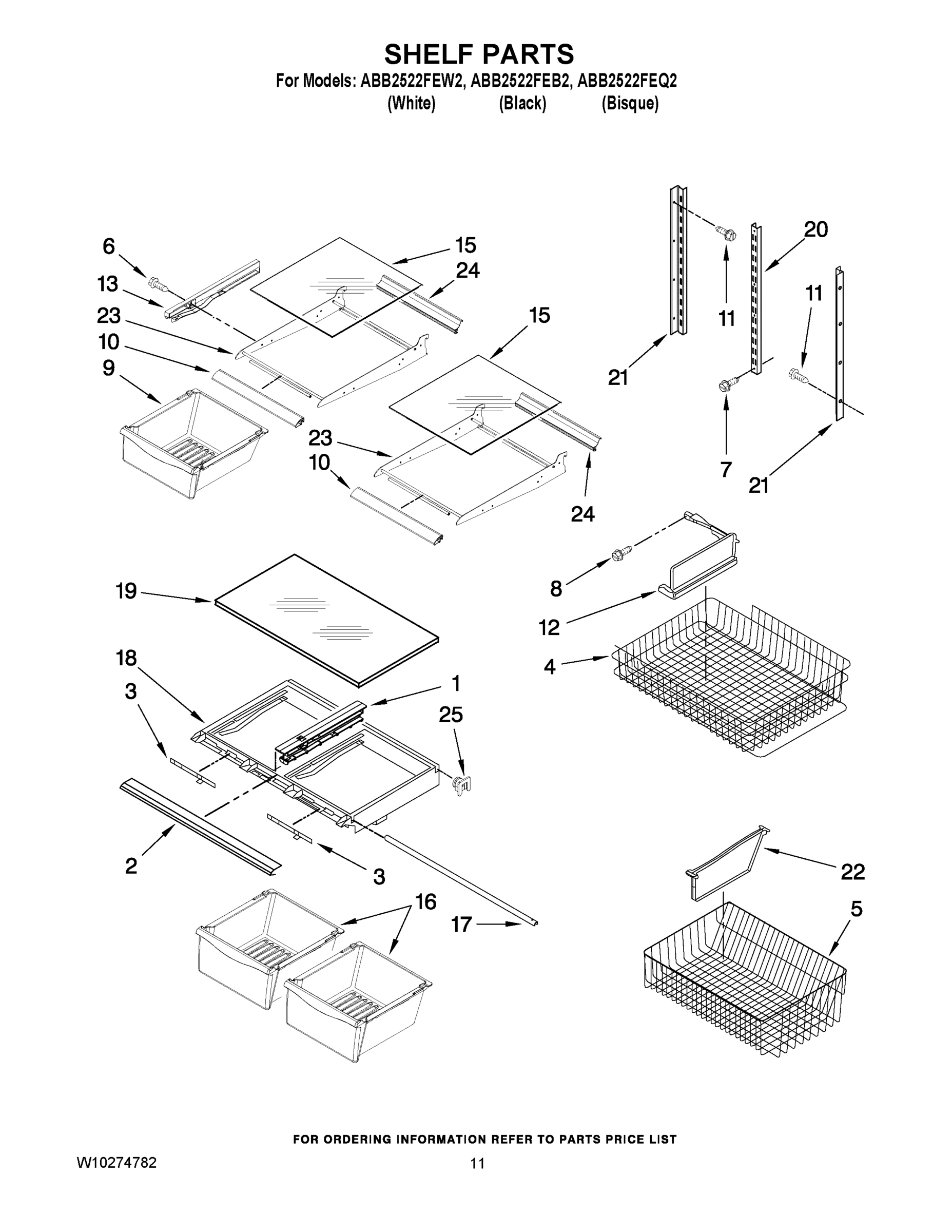 07 - SHELF PARTS