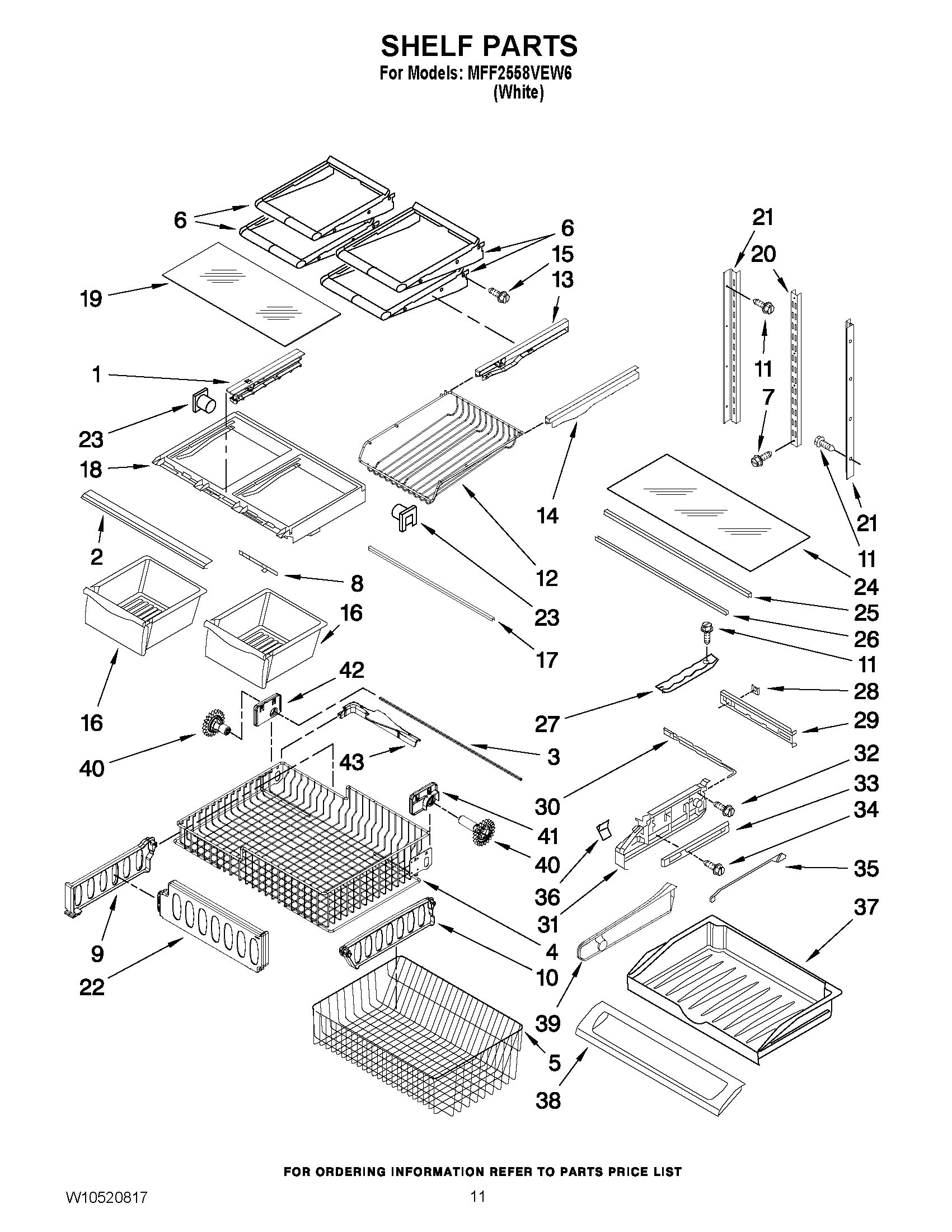 07 - SHELF PARTS