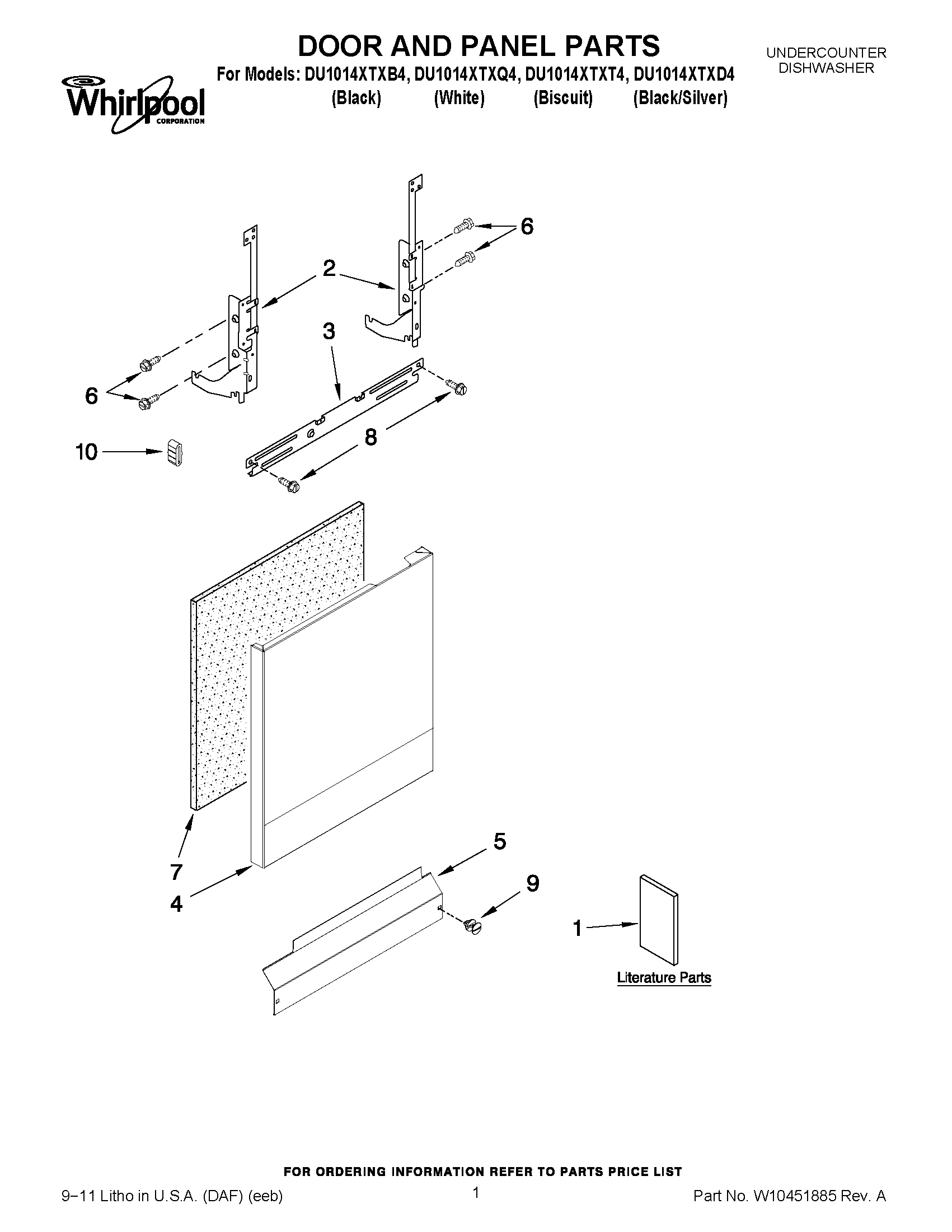 01 - DOOR AND PANEL PARTS