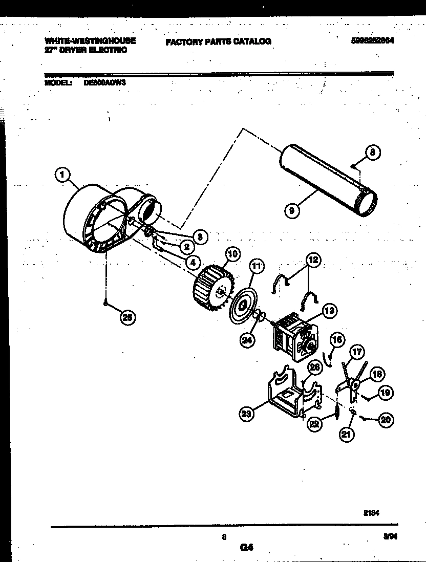 05 - BLOWER AND DRIVE PARTS