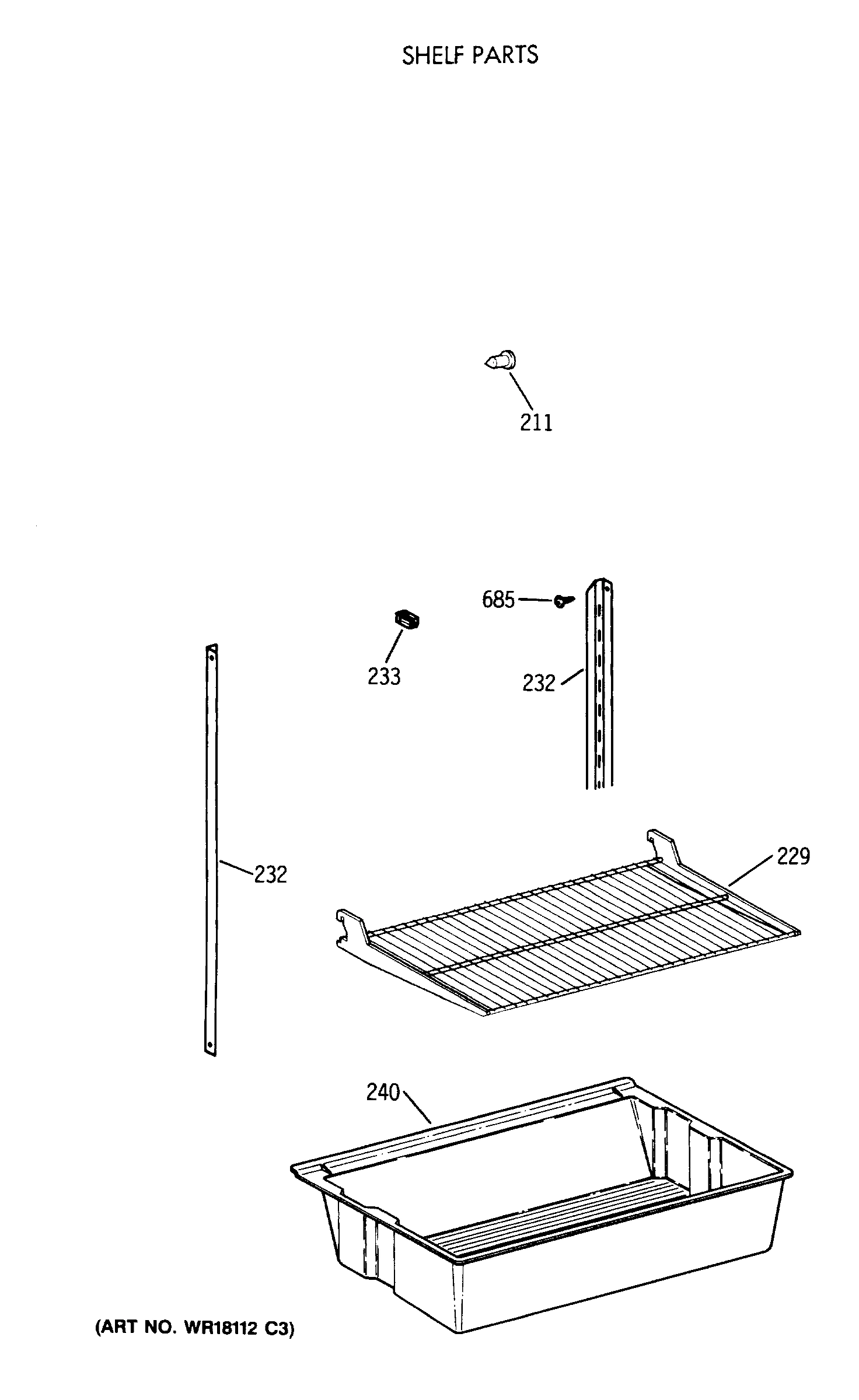 SHELF PARTS