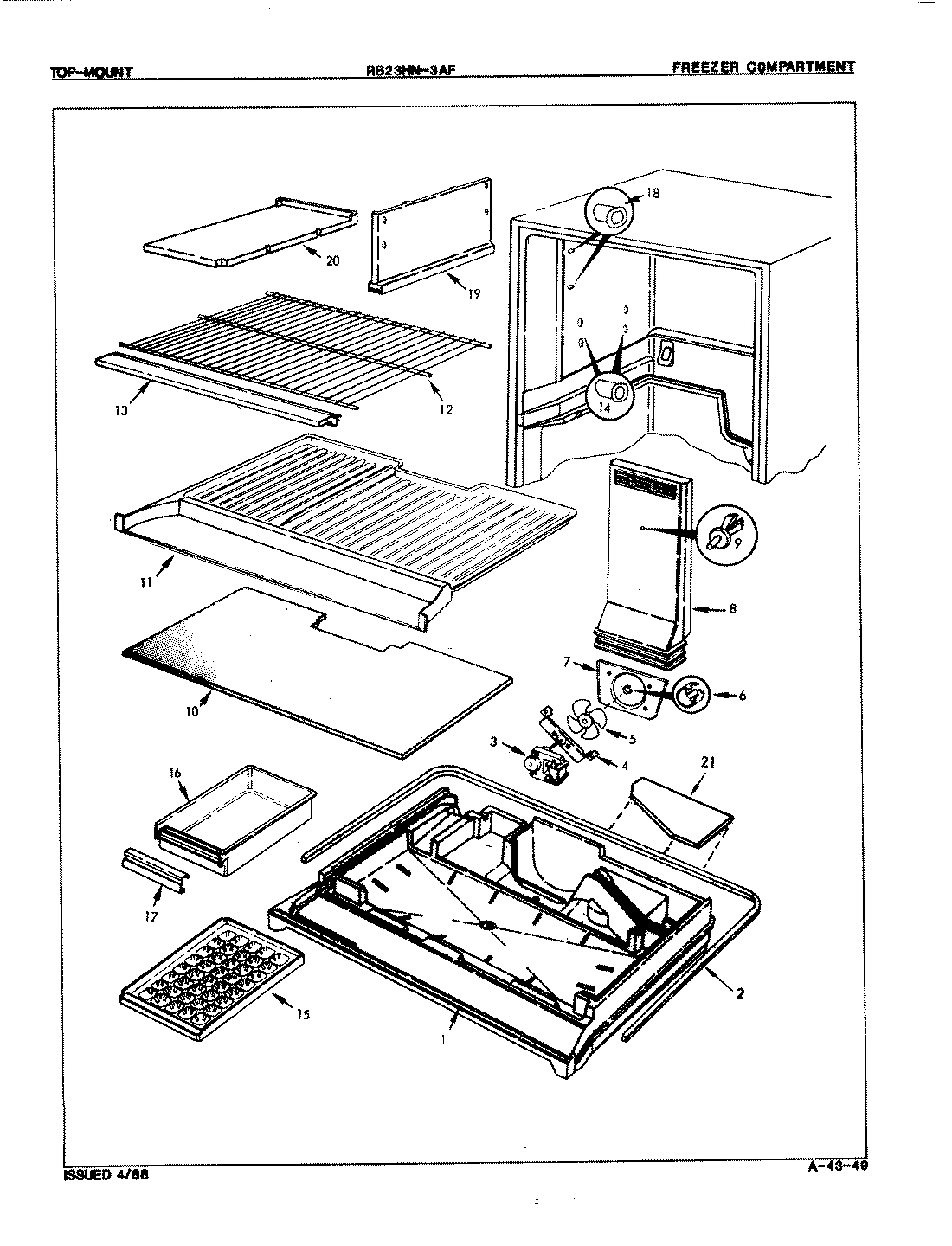 02 - FREEZER COMPARTMENT