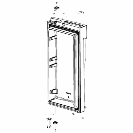 DA91-04570B Samsung Refrigerator Right Door F