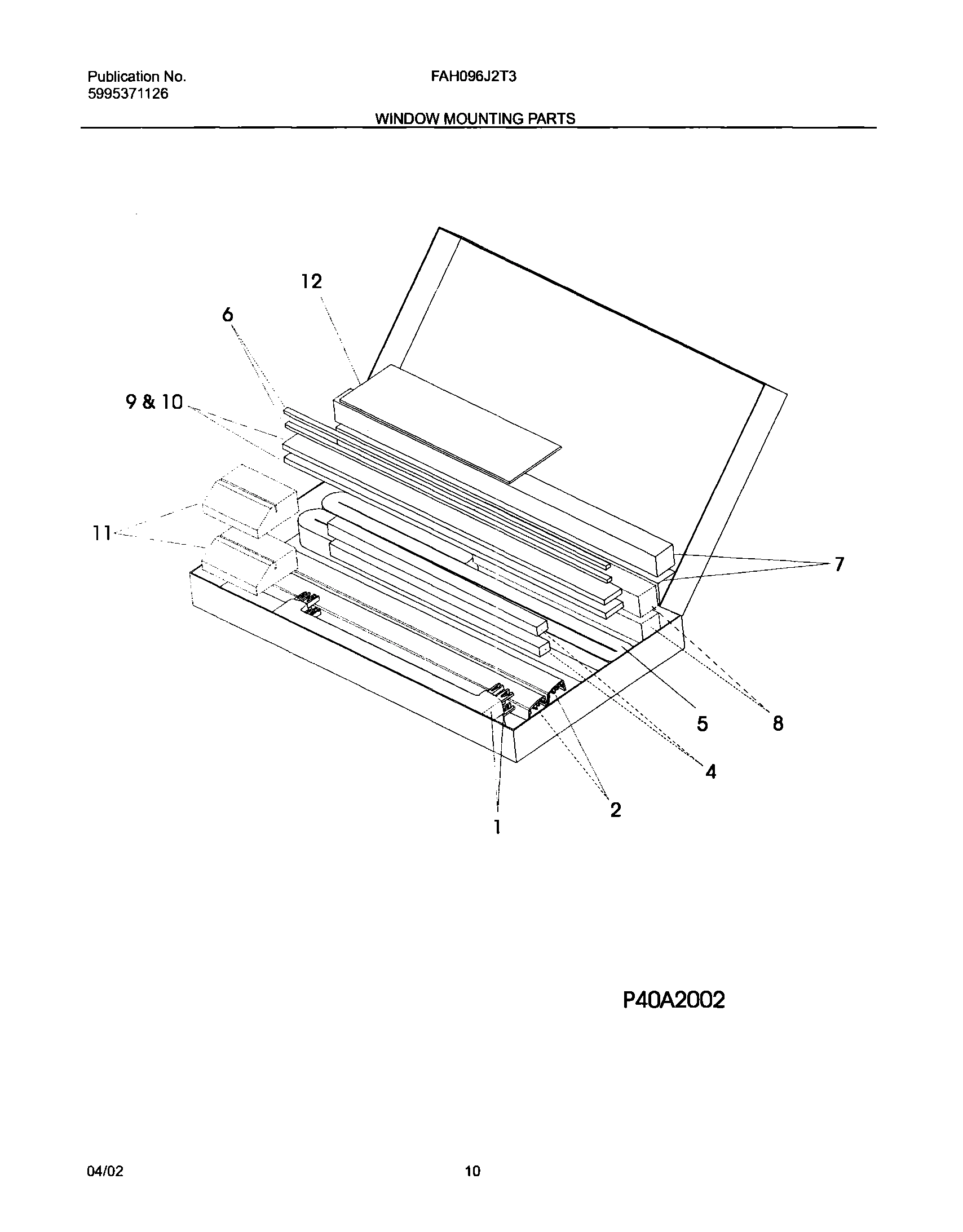11 - WINDOW MOUNTING PARTS