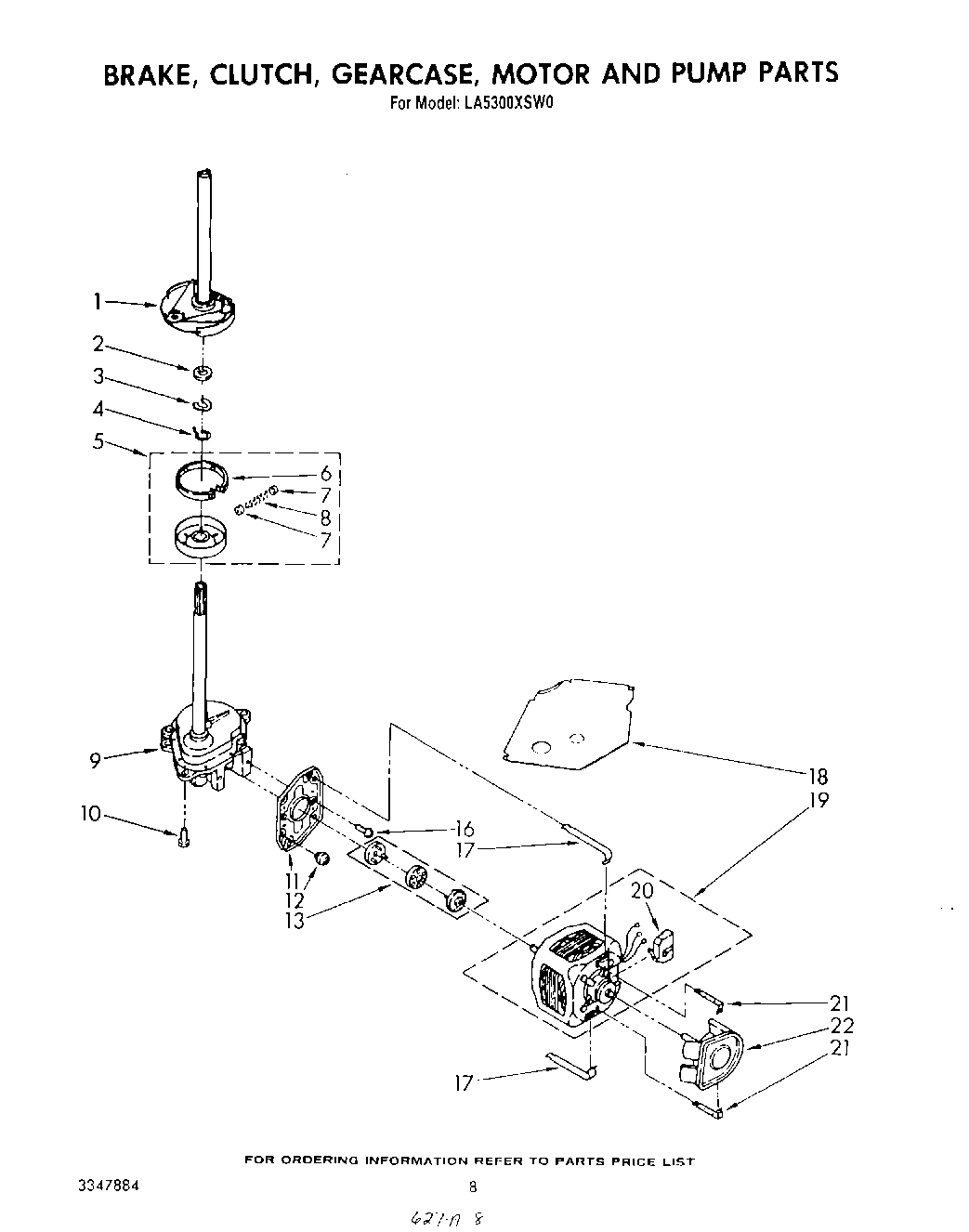 06 - BRAKE, CLUTCH, GEARCASE, MOTOR AND PUMP