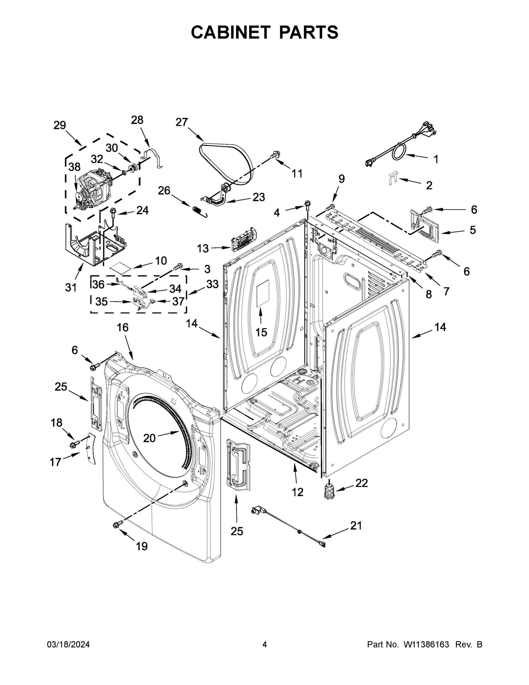 03 - CABINET PARTS