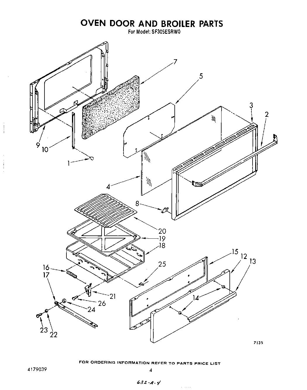 04 - OVEN DOOR AND BROILER