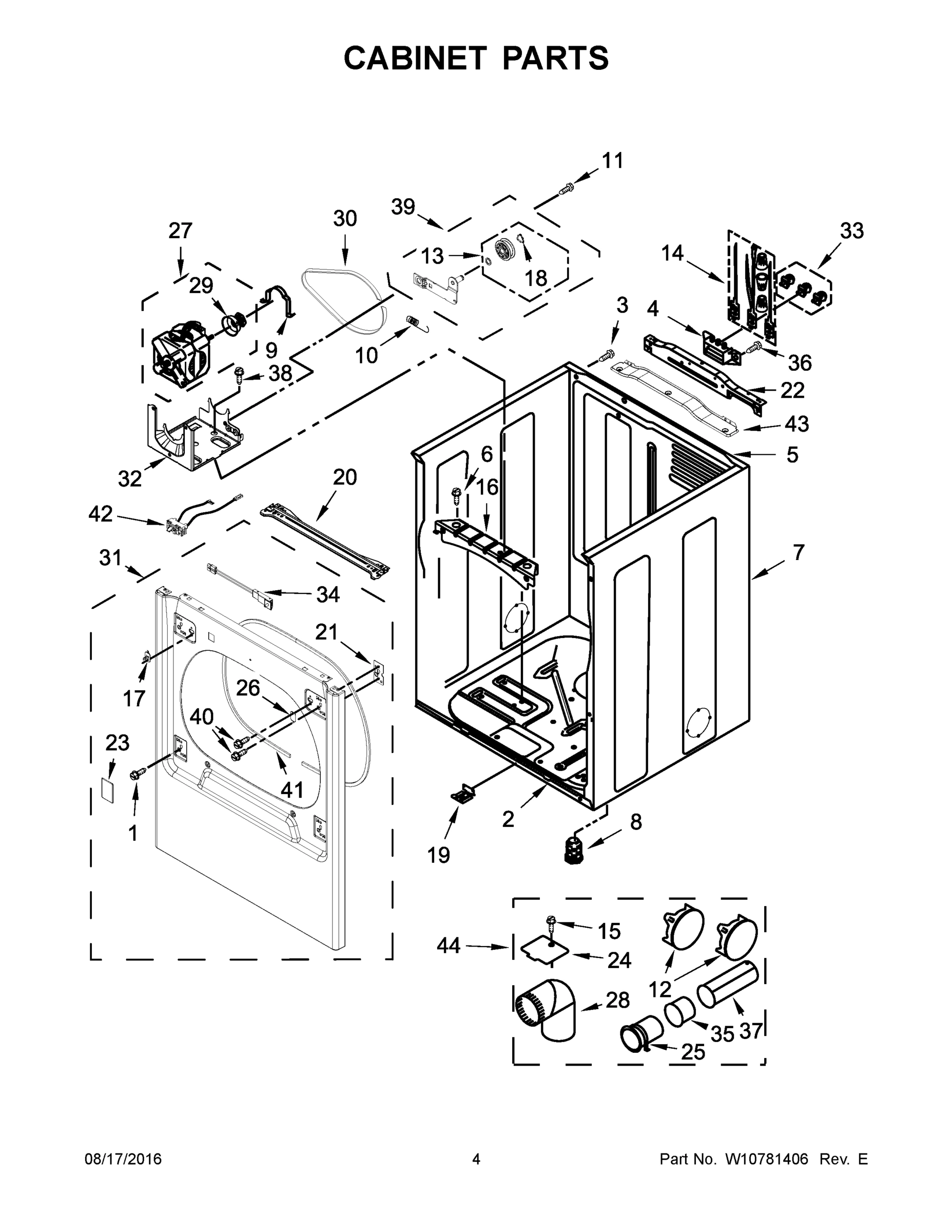 03 - CABINET PARTS
