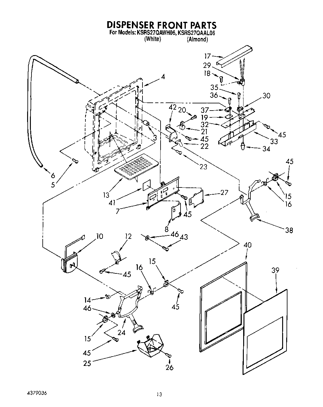 08 - DISPENSER FRONT