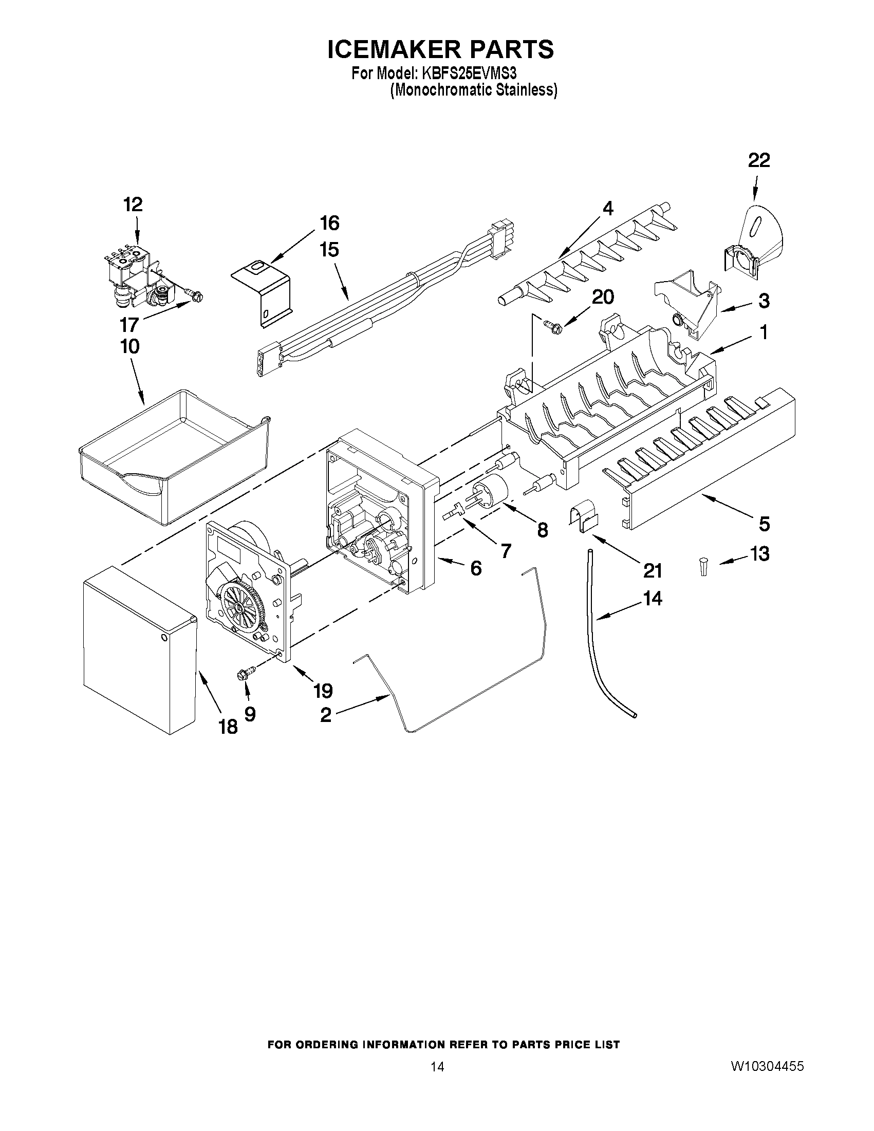 08 - ICEMAKER PARTS