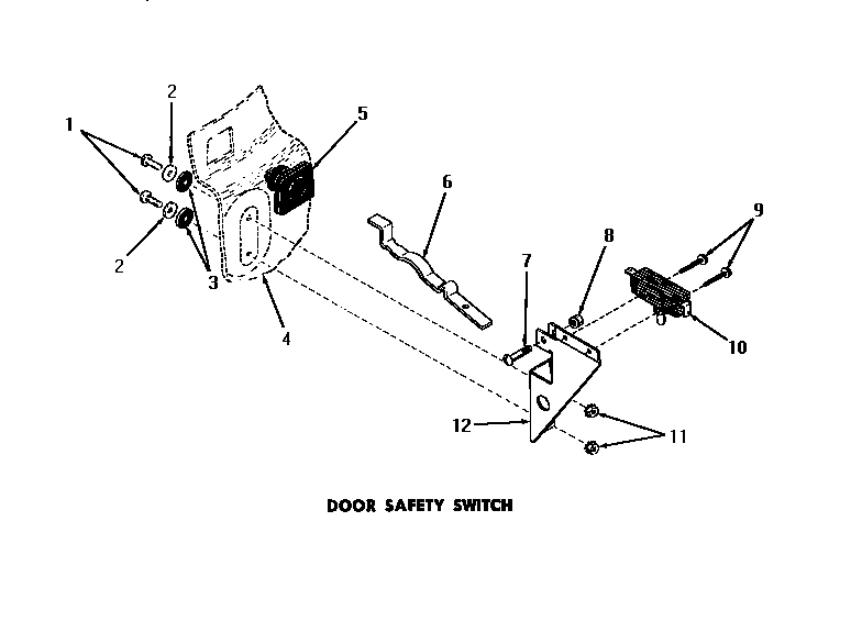 14 - DOOR SAFETY SWITCH