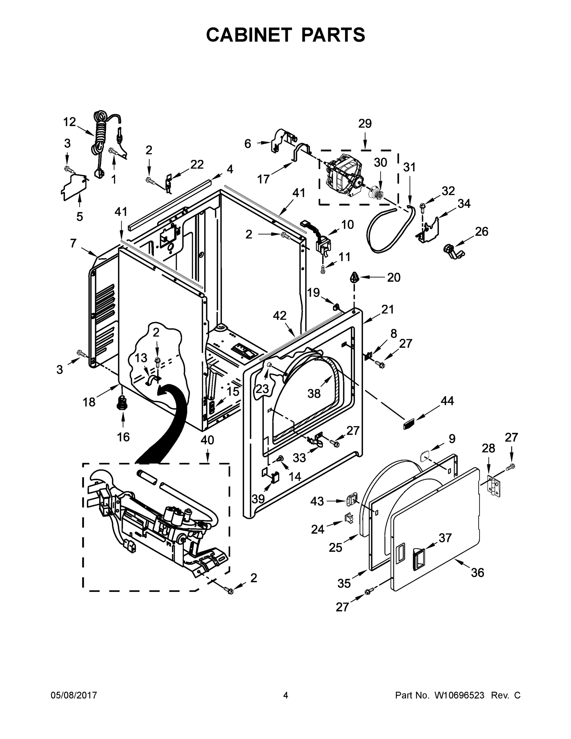 03 - CABINET PARTS