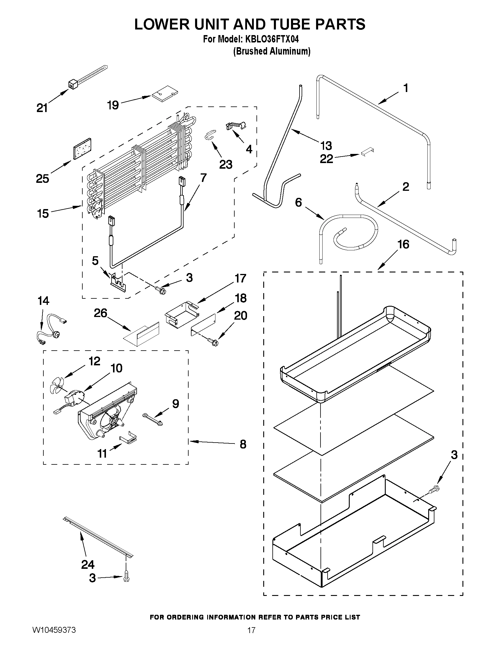 10 - LOWER UNIT AND TUBE PARTS