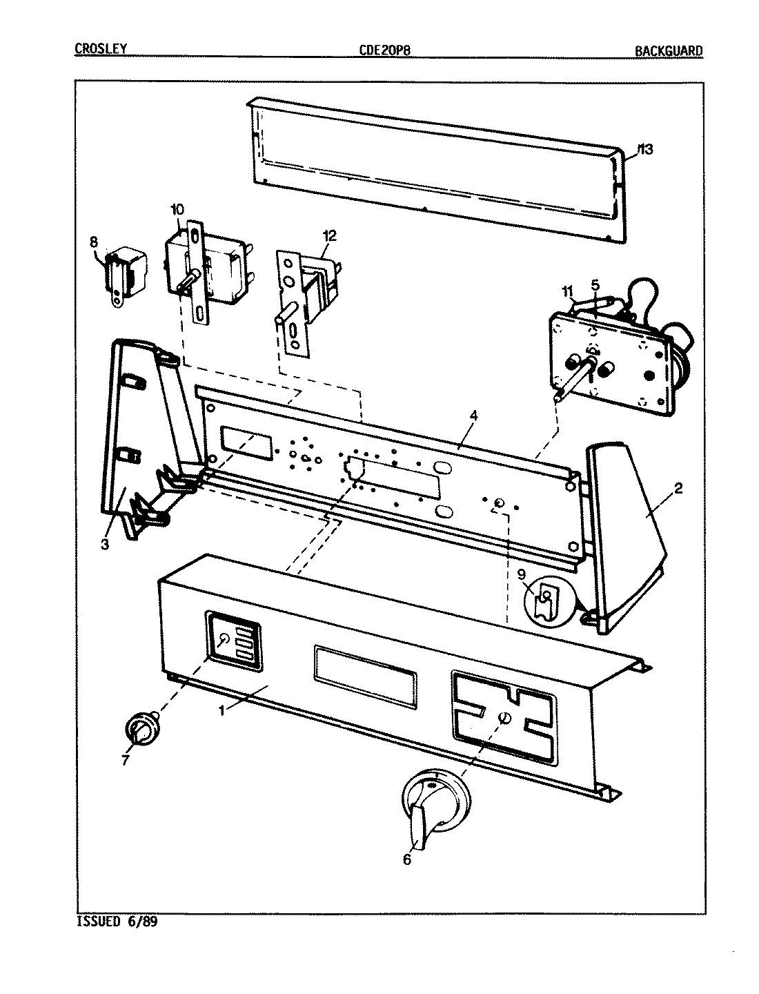 01 - CONTROL PANEL (ORIG. REV. A-D)