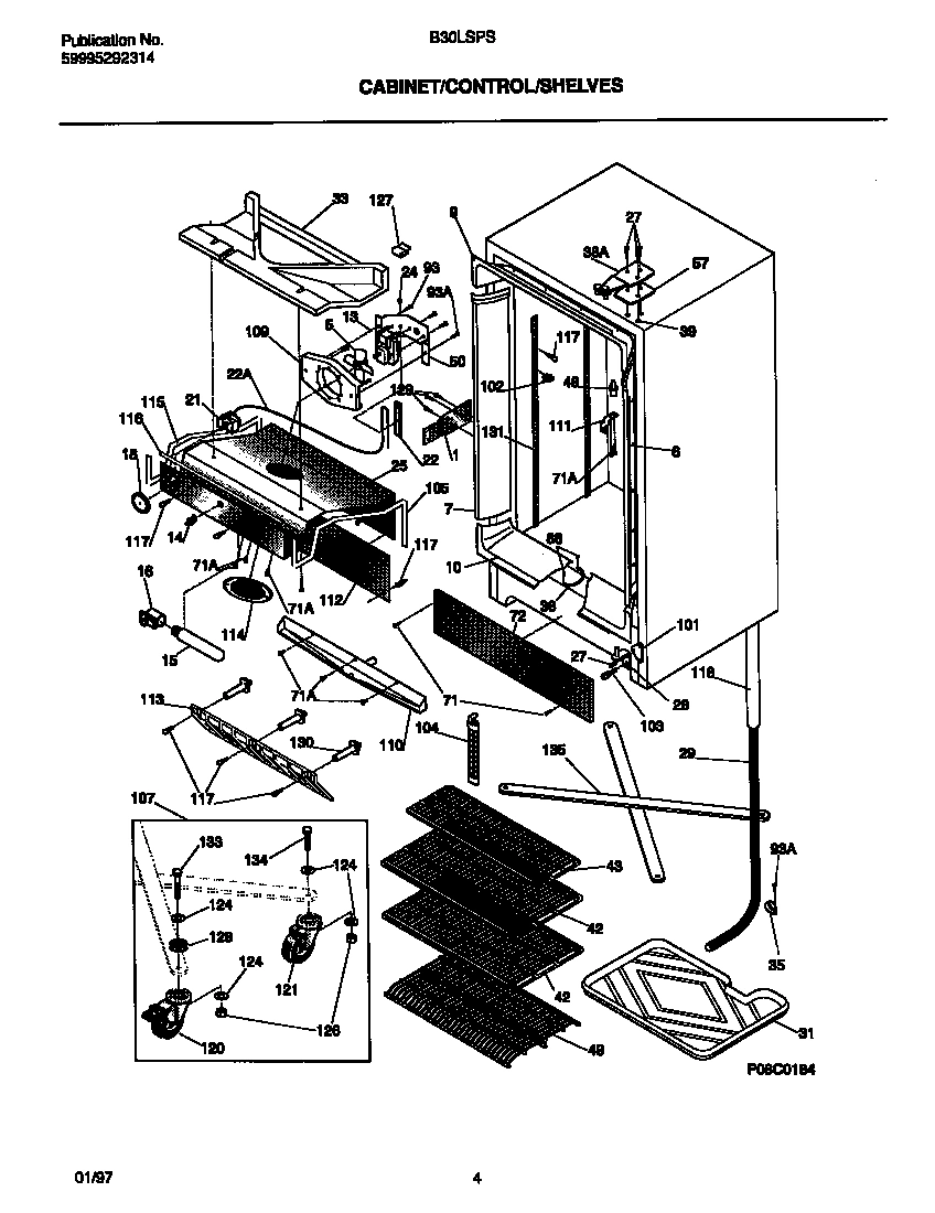 03 - CABINET/CONTROL/SHELVES