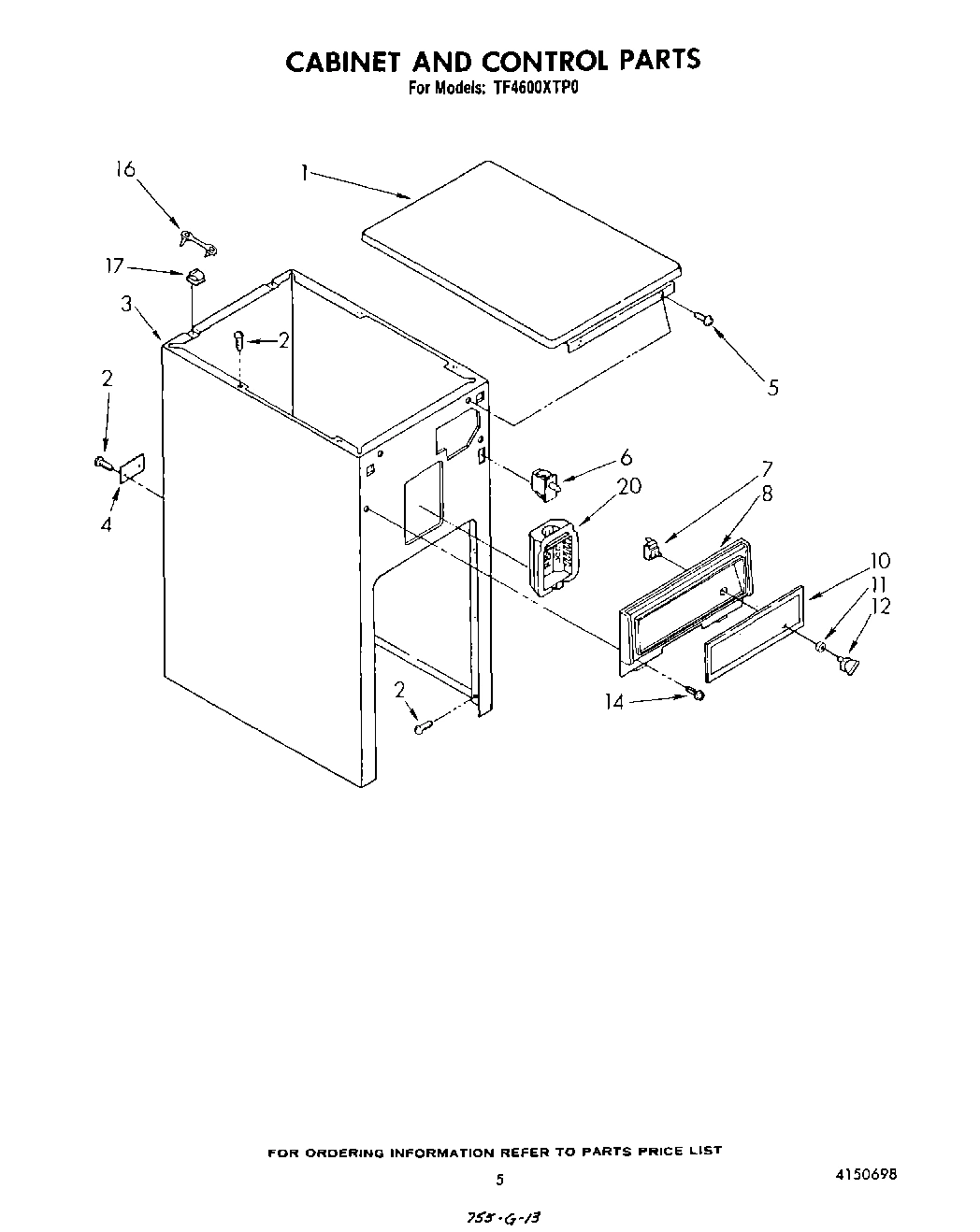 05 - CABINET AND CONTROL
