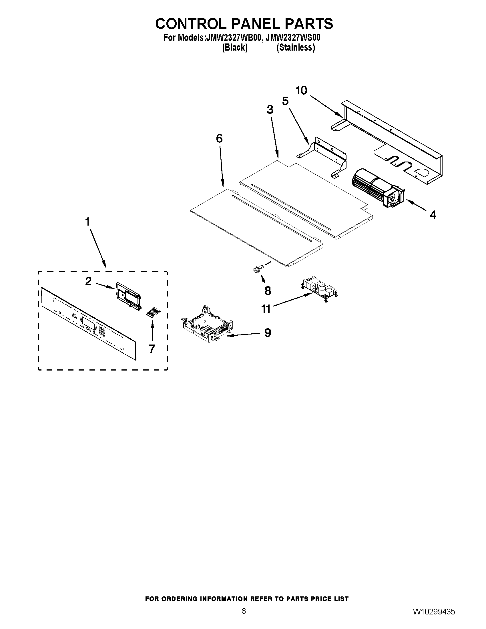 04 - CONTROL PANEL PARTS