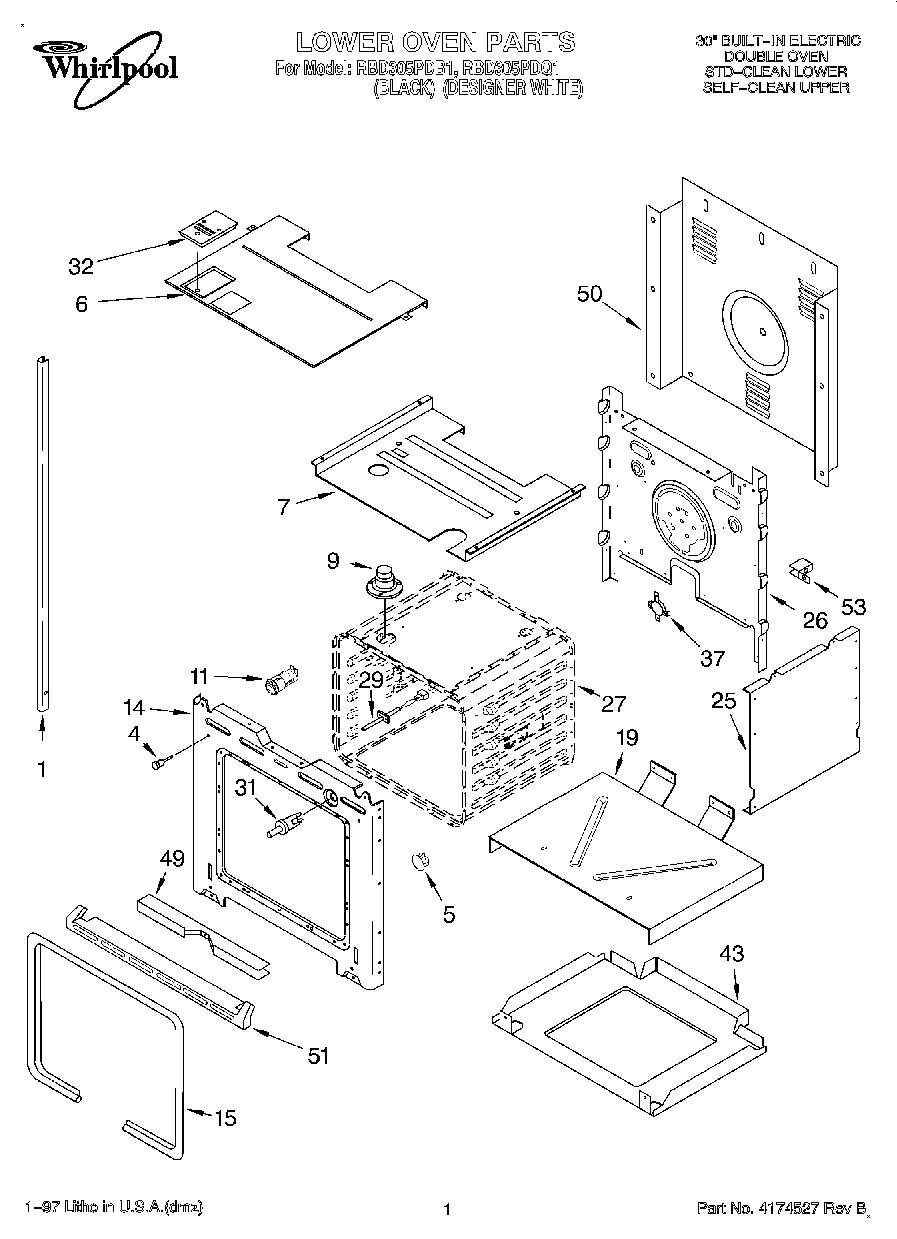 01 - LOWER OVEN