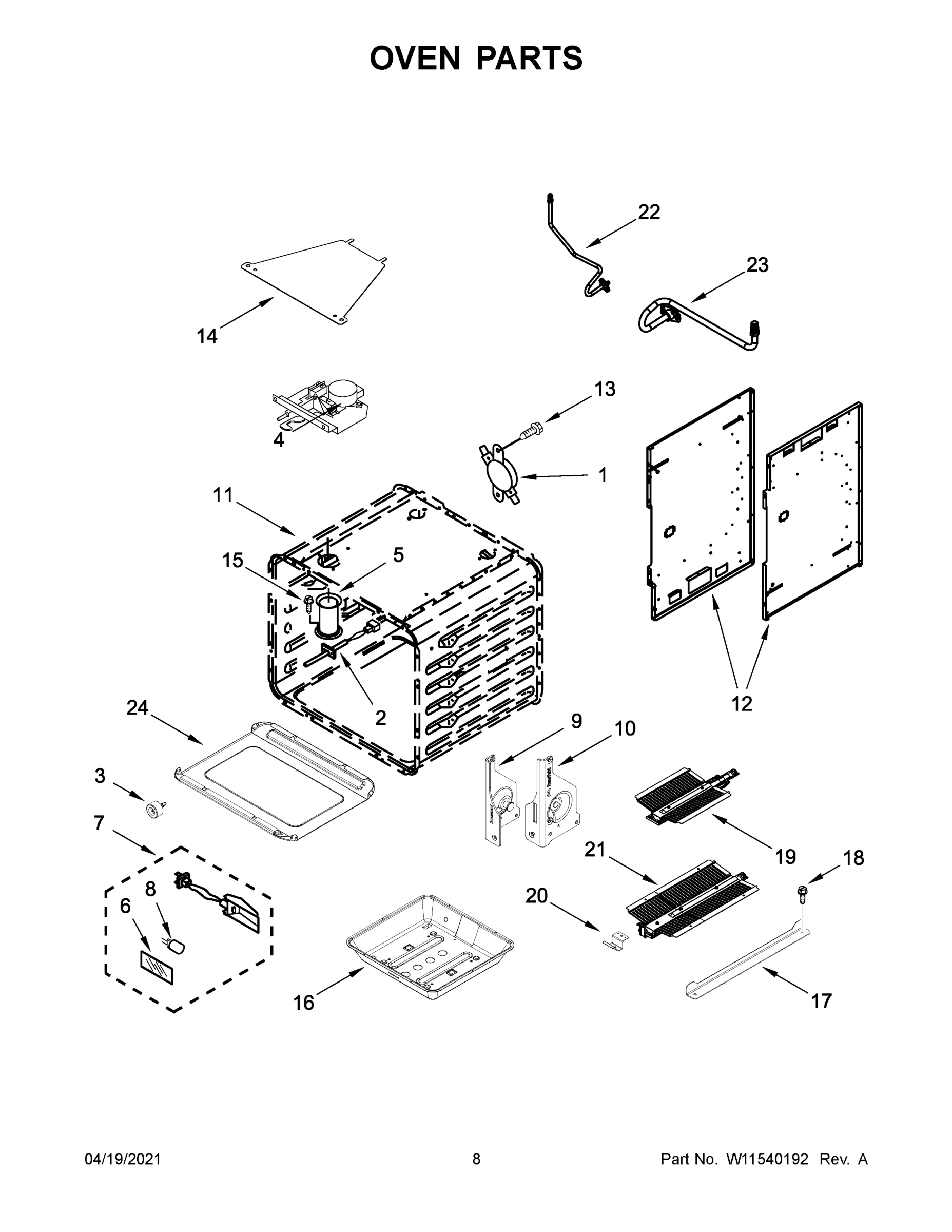 05 - OVEN PARTS