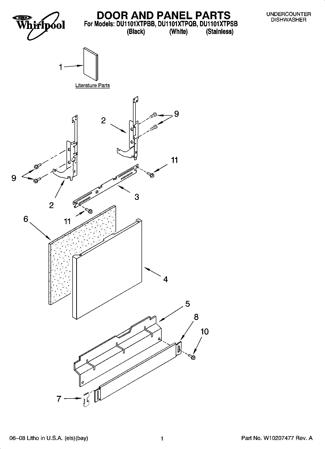 01 - DOOR AND PANEL PARTS
