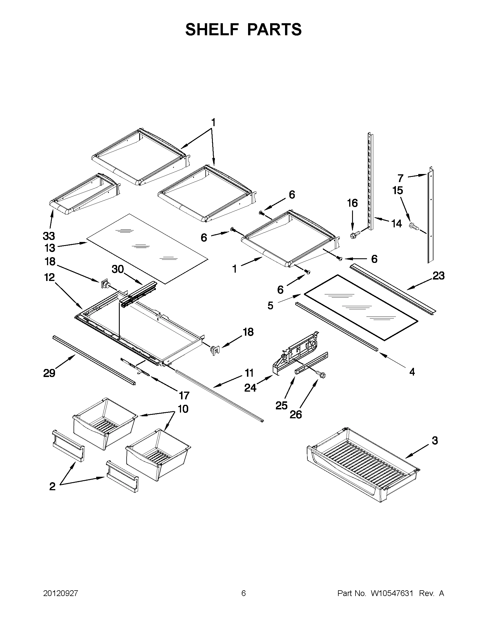03 - SHELF PARTS