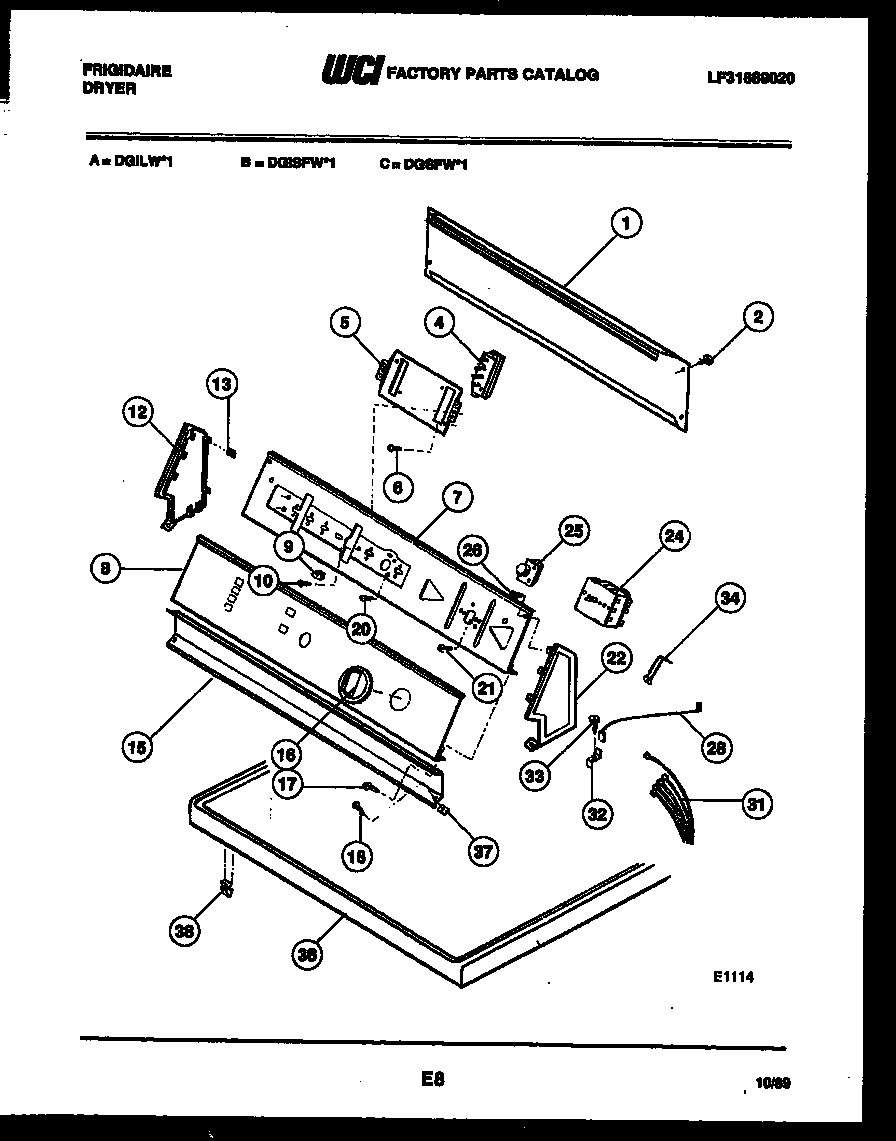 04 - CONSOLE AND CONTROL PARTS