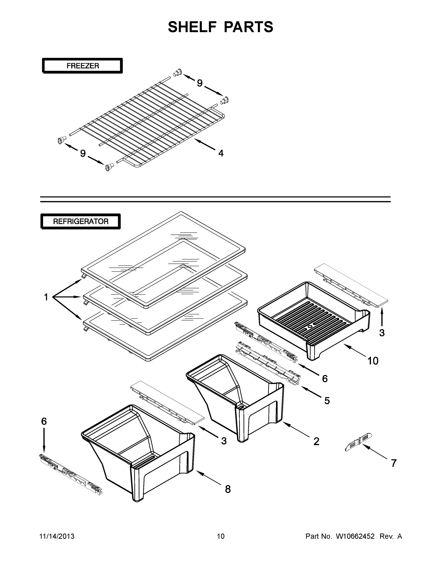 06 - SHELF PARTS