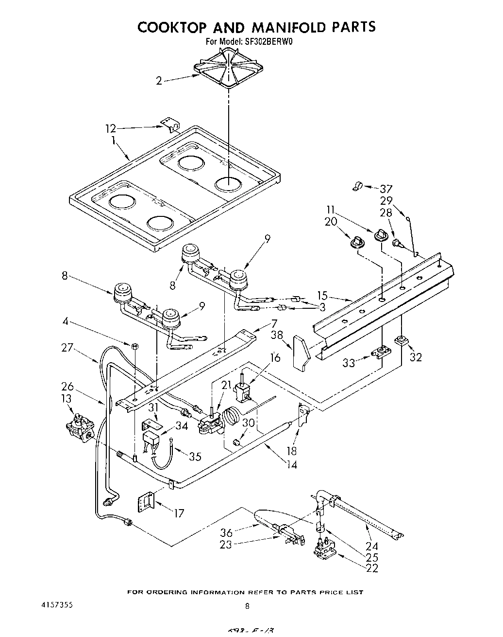 06 - COOKTOP AND MANIFOLD, LIT/OPTIONAL